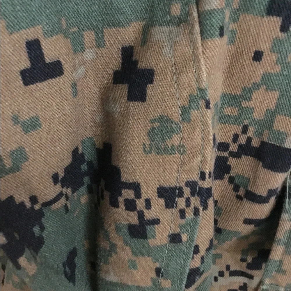 Marine corps woodland marpat combat trousers size medium short excellent